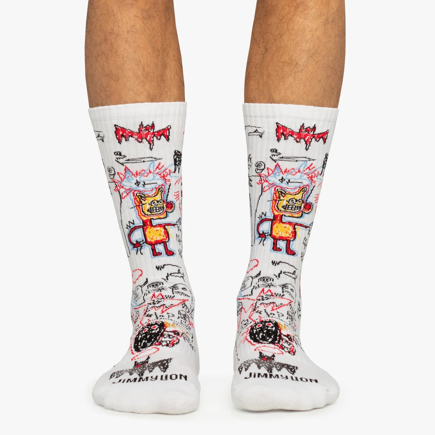 Socks Batman White