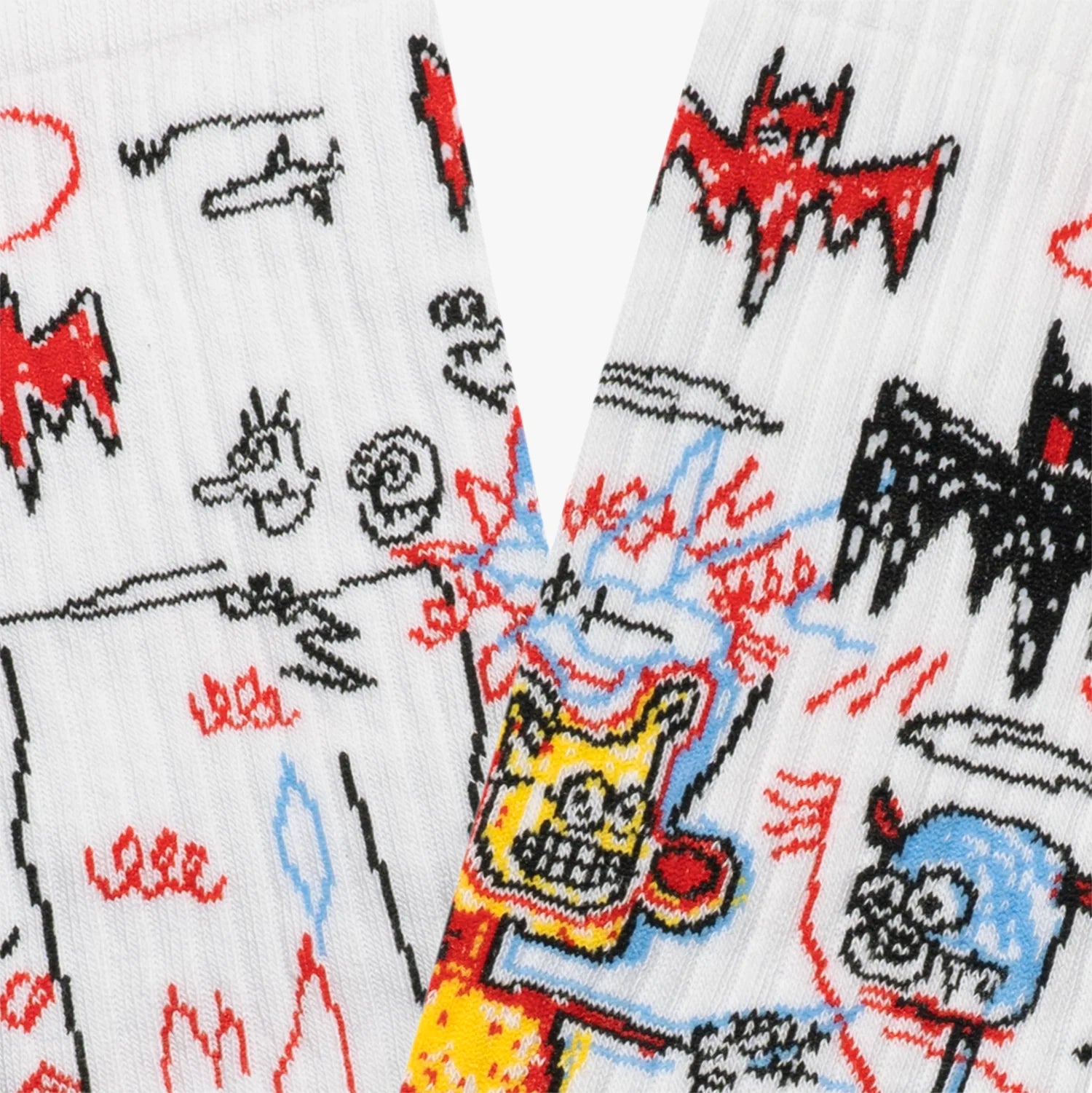 Socks Batman White
