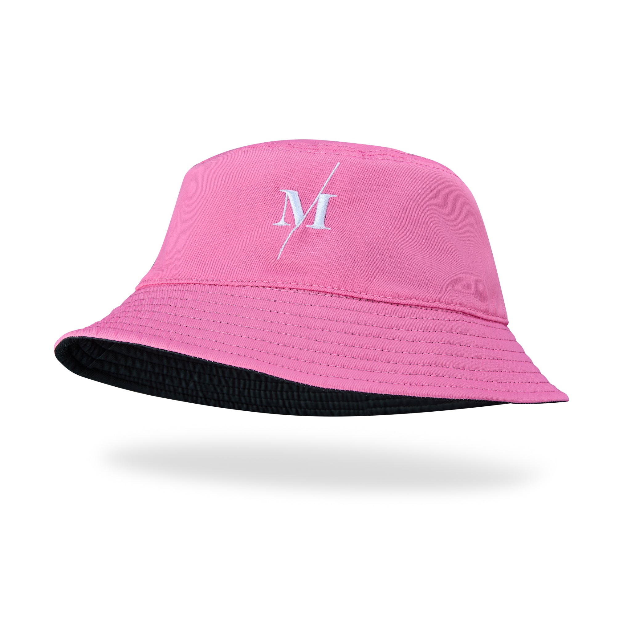 Bucket Hat Pink/Black Reversible